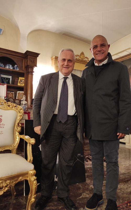 Presidente Libanori: “un incontro proficuo con il Senatore Lotito sul tema dell’inclusione sociale”