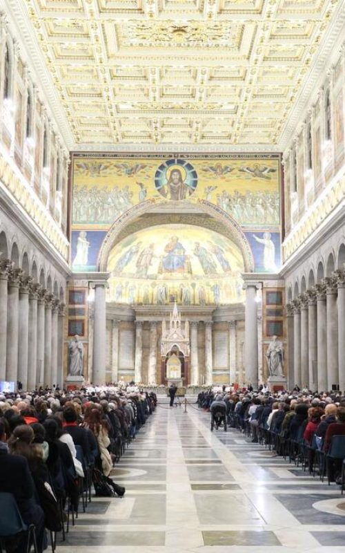 A San Paolo Fuori le Mura il 57° Anniversario della Comunità di Sant’Egidio.