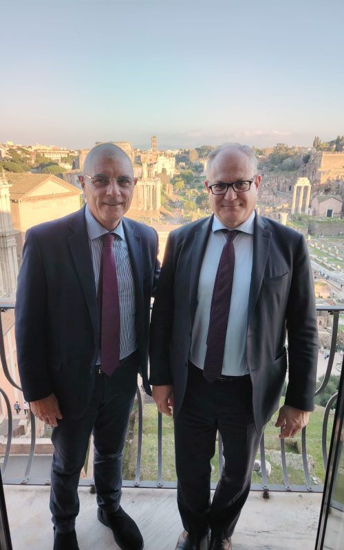 L’incontro in Campidoglio tra il Presidente Libanori e il Sindaco Gualtieri